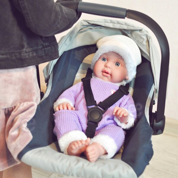Woopie Royal Puppentrage, 33-48 cm, Autositz, leicht und praktisch