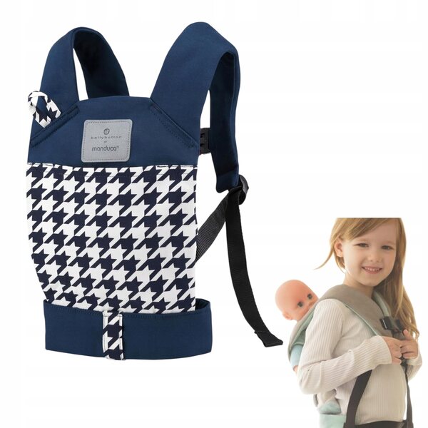 Puppenrucksack zum Tragen von Manduca-Puppen für Kinder ab 18 Monaten