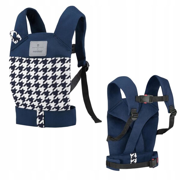 Puppenrucksack zum Tragen von Manduca-Puppen für Kinder ab 18 Monaten