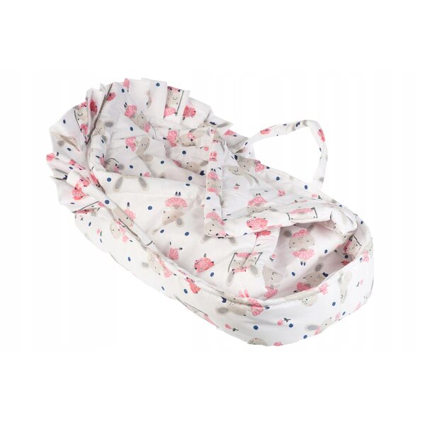 Portaculla per bambole Liliowomi, 100% cotone, varie fantasie, per bambini 18m+