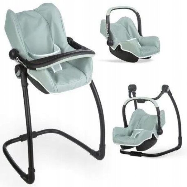 Smoby Maxi Cosi Quinny 3in1: Realistischer Hochstuhl für 3+ Puppen
