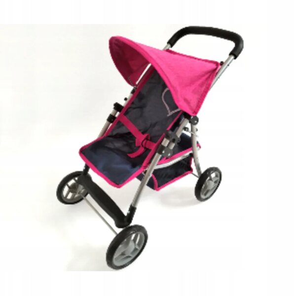 Milly Mally Natalie Prestige Navy Puppenwagen, faltbar und leicht