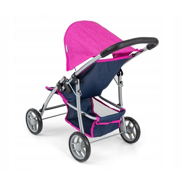 Milly Mally Natalie Prestige Navy Puppenwagen, faltbar und leicht