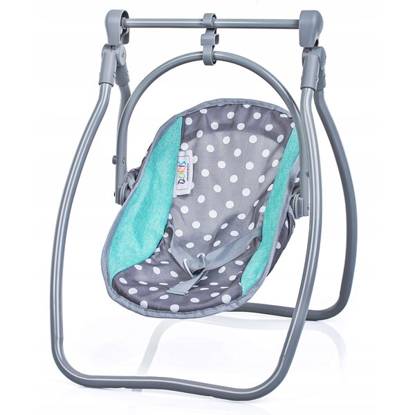 2-in-1-Hochstuhl für Doris-Puppen DM9397: Hochstuhl und Schaukelstuhl für Kinder ab 3 Jahren
