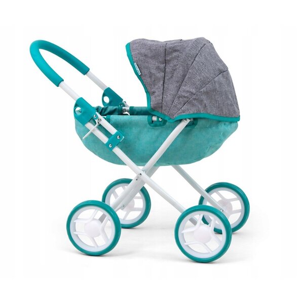 Passeggino per bambole Dori Prestige Mint Milly Mally - profondo e realistico