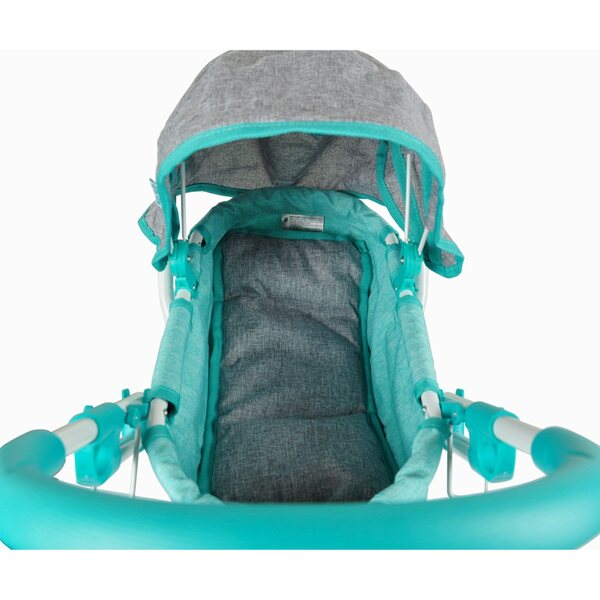 Passeggino per bambole Dori Prestige Mint Milly Mally - profondo e realistico