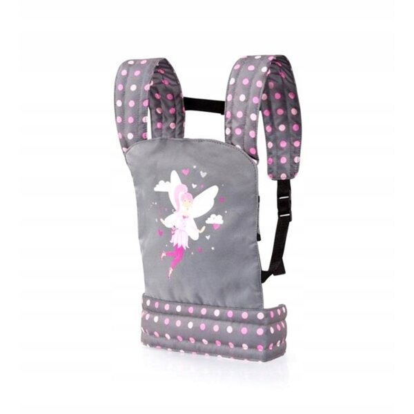 Bayer Design Babytrage für Puppen bis 46 cm mit verstellbaren Trägern und Sitz