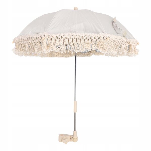 Parasol bambino da spiaggia con frange e protezione solare resistente al vento