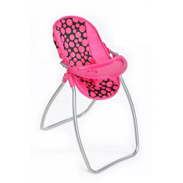PlayTO Izabela 2 in 1: Altalena e Seggiolone per Bambole per Bambine 3+