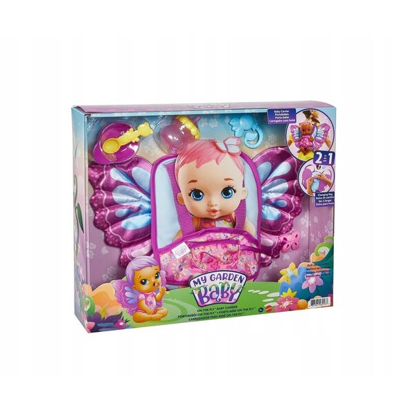 Marsupio 2in1 My Garden Baby con accessori per bambole Mattel 3+