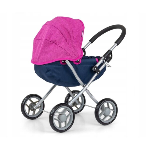 Milly Mally Dori Puppenwagen Deep Navy für Kinder ab 3 Jahren