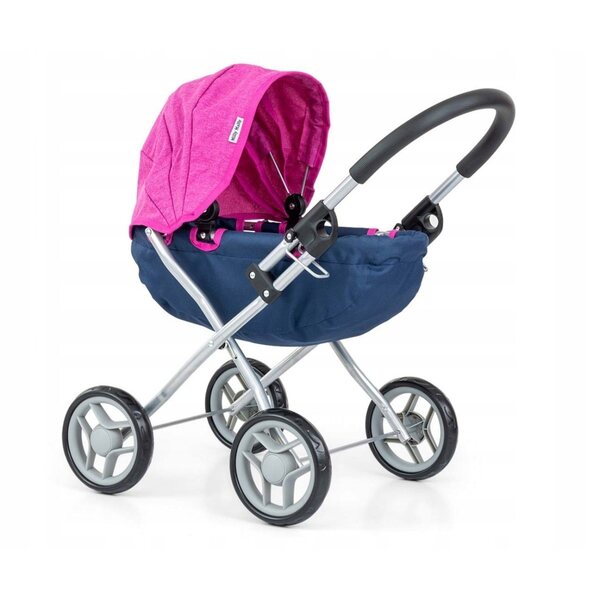Milly Mally Dori Puppenwagen Deep Navy für Kinder ab 3 Jahren