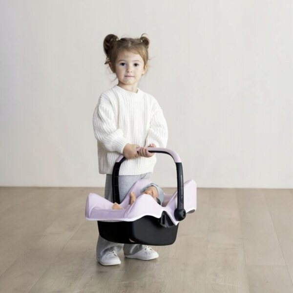 Smoby Maxi-Cosi Autositz für hellrosa Puppen bis 42 cm