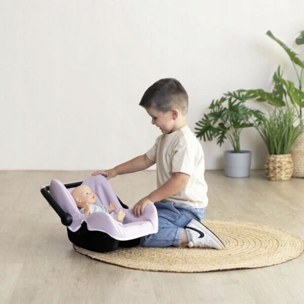 Smoby Maxi-Cosi Autositz für hellrosa Puppen bis 42 cm