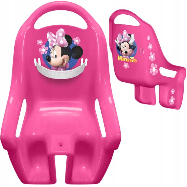 Minnie Mouse Stamp Doll Fahrradsitz mit universeller Passform