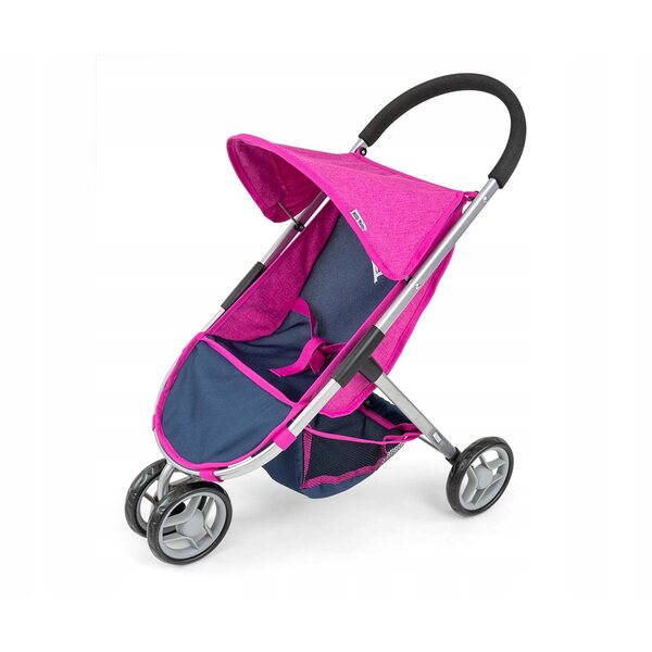 Milly Mally Susie Prestige Dreirad-Puppenkinderwagen mit Sicherheitsgurten