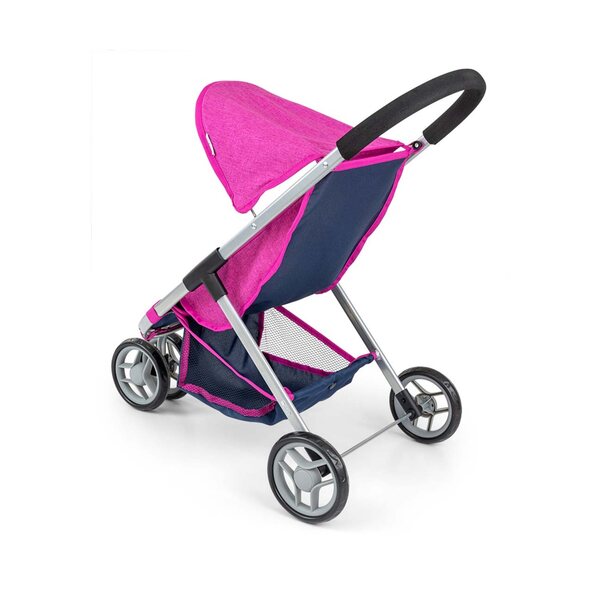 Milly Mally Susie Prestige Dreirad-Puppenkinderwagen mit Sicherheitsgurten
