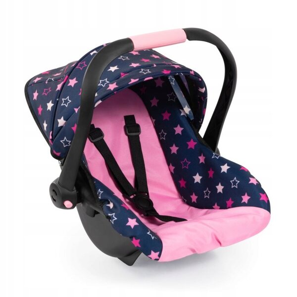 Seggiolino auto Bayer Design Deluxe con tettuccio per bambole fino a 46 cm