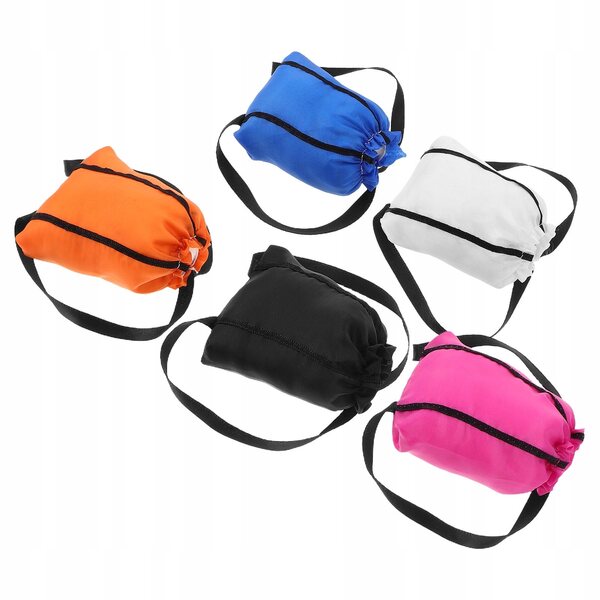Set mit 5 bunten Mini-Rucksäcken für Puppen aus strapazierfähigem und leichtem Stoff