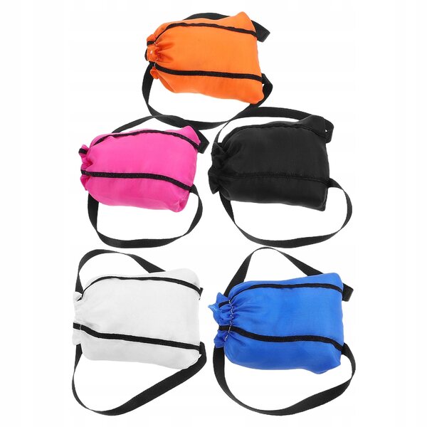 Set mit 5 bunten Mini-Rucksäcken für Puppen aus strapazierfähigem und leichtem Stoff