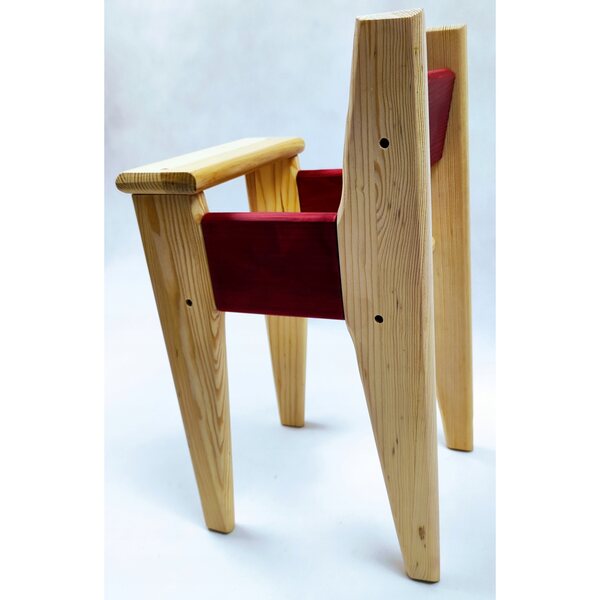 Hochstuhl aus Holz zum Füttern von 48-cm-Puppen – solide und sicher für Kinder