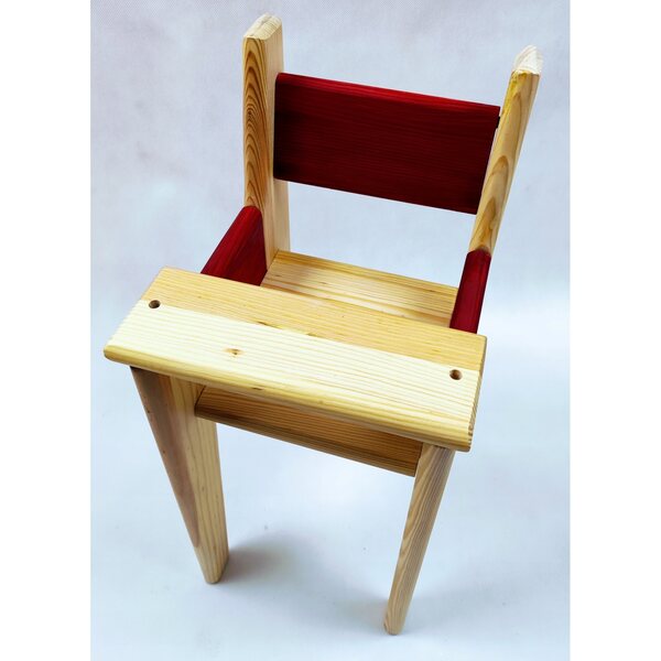 Hochstuhl aus Holz zum Füttern von 48-cm-Puppen – solide und sicher für Kinder