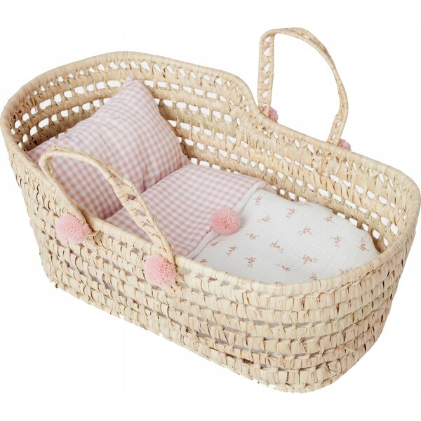 Culla per bambole Antonio Juan 42 cm con copertina e cuscino 92318