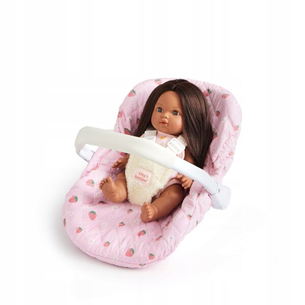 Kleiner kompakter Autositz für Harlow Strawberry 3+ Puppen