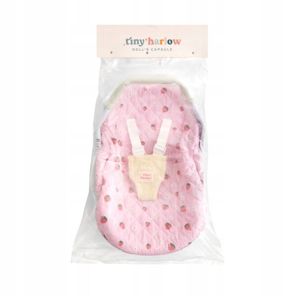 Kleiner kompakter Autositz für Harlow Strawberry 3+ Puppen