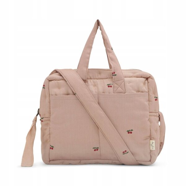 Cherry Blush Konges Sløjd Puppentorf aus 100 % Musselin-Baumwolle