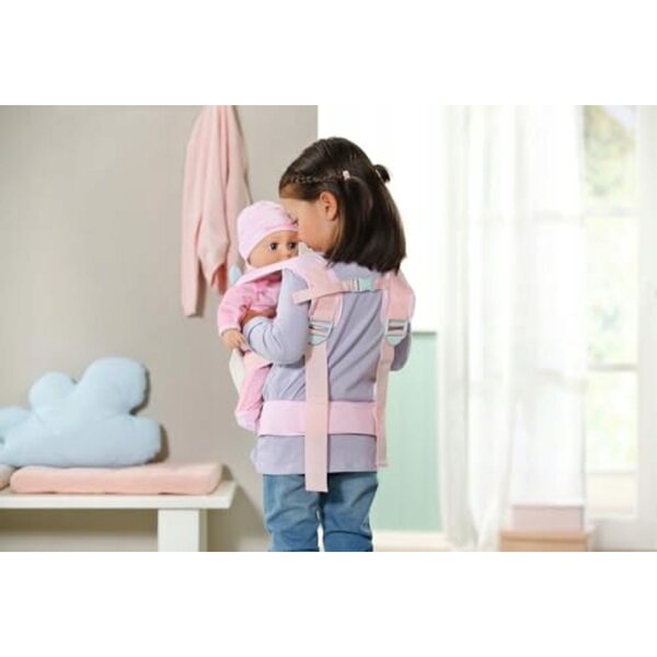 Baby Annabell 710463 – Verstellbare Trage für Puppen bis 43 cm