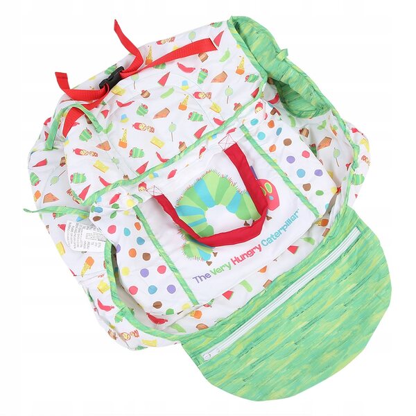 Schutzkissen für Kinderwagen mit Tasche und Kinderspielzeughaken