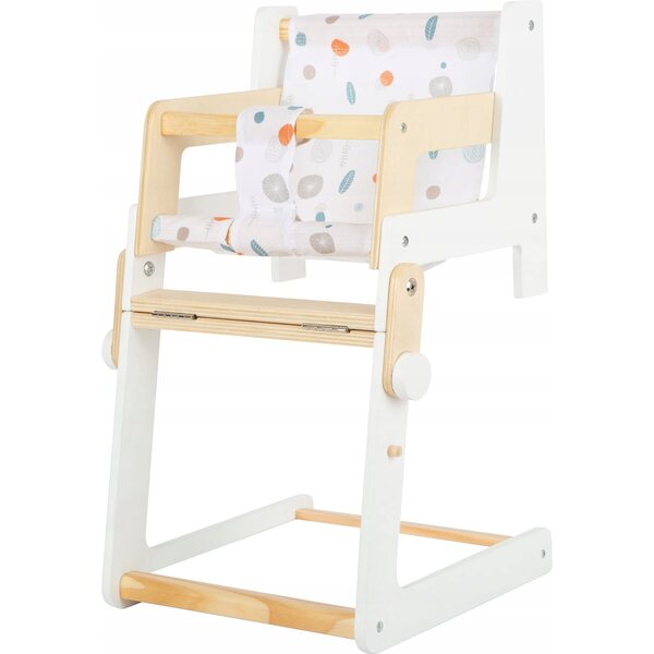 2in1 Holzstuhl für Puppen und Kuscheltiere bis 46 cm, skandinavisches Design