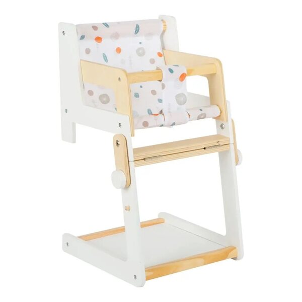 2in1 Holzstuhl für Puppen und Kuscheltiere bis 46 cm, skandinavisches Design