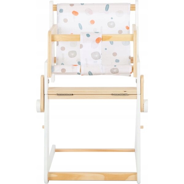 2in1 Holzstuhl für Puppen und Kuscheltiere bis 46 cm, skandinavisches Design
