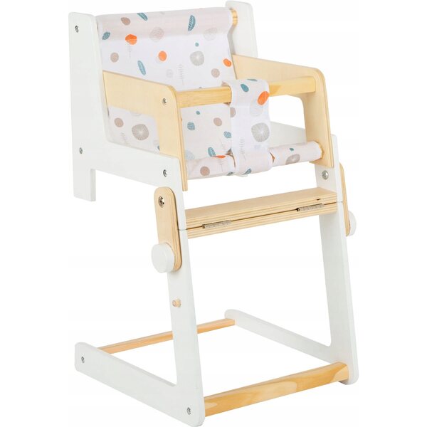 2in1 Holzstuhl für Puppen und Kuscheltiere bis 46 cm, skandinavisches Design