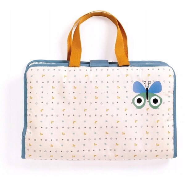 Wickelrucksack für Pomea Djeco 2+ Puppen – weiche und tragbare Matte