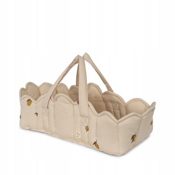 Portabambole Lemon, beige Konges Slojd, 100% cotone biologico