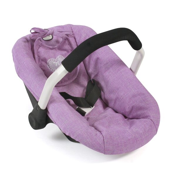 Bayer Chic Melange Flieder Puppentrage bis 45 cm