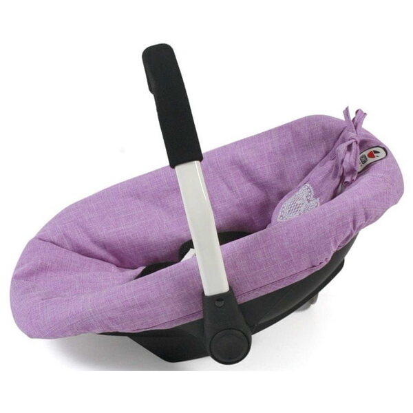 Bayer Chic Melange Flieder Puppentrage bis 45 cm