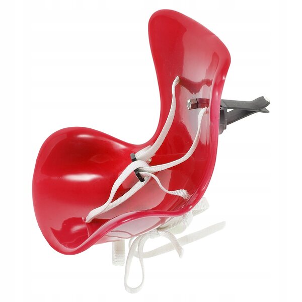 Mini sedile sicurezza rosso per bambole in plastica, per gioco e decorazione
