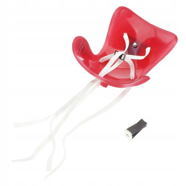 Mini sedile sicurezza rosso per bambole in plastica, per gioco e decorazione