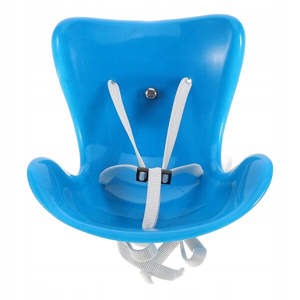 Mini seggiolino blu per bambole multifunzione, gioco e decorazione sicura