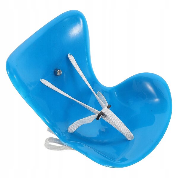 Mini seggiolino blu per bambole multifunzione, gioco e decorazione sicura