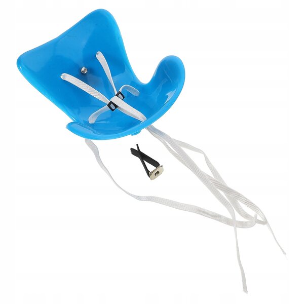 Mini seggiolino blu per bambole multifunzione, gioco e decorazione sicura