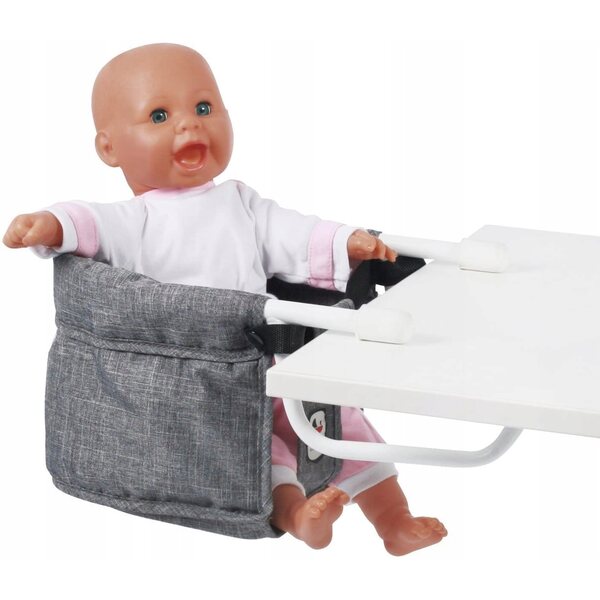 Bayer Chic 2000 Reisesitz Jeans Grau für Puppen bis 60 cm