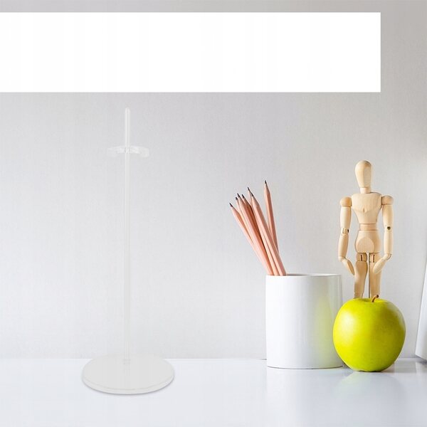 Supporti trasparenti per esposizione bambole - set da 10 pezzi in plastica resistente