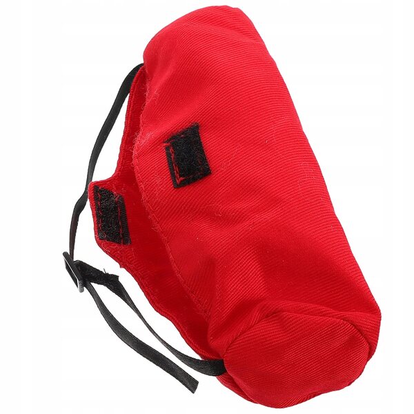 Mini-multifunktionaler roter Rucksack für Spielzeugsoldaten und Puppen im Maßstab 1:6