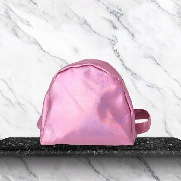 Mini-Rosa-Rucksack für 18-Zoll-Puppen, Modeaccessoire für Puppen
