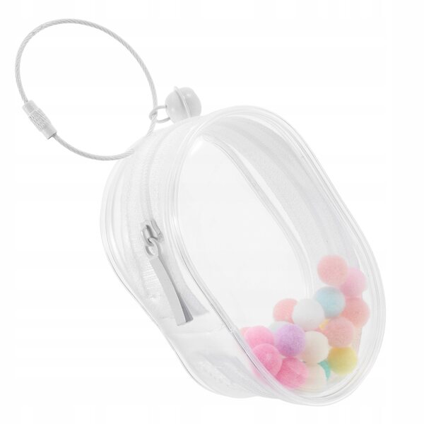 Transparente PVC-Tasche für Puppen, leicht und widerstandsfähig, geräumig und praktisch